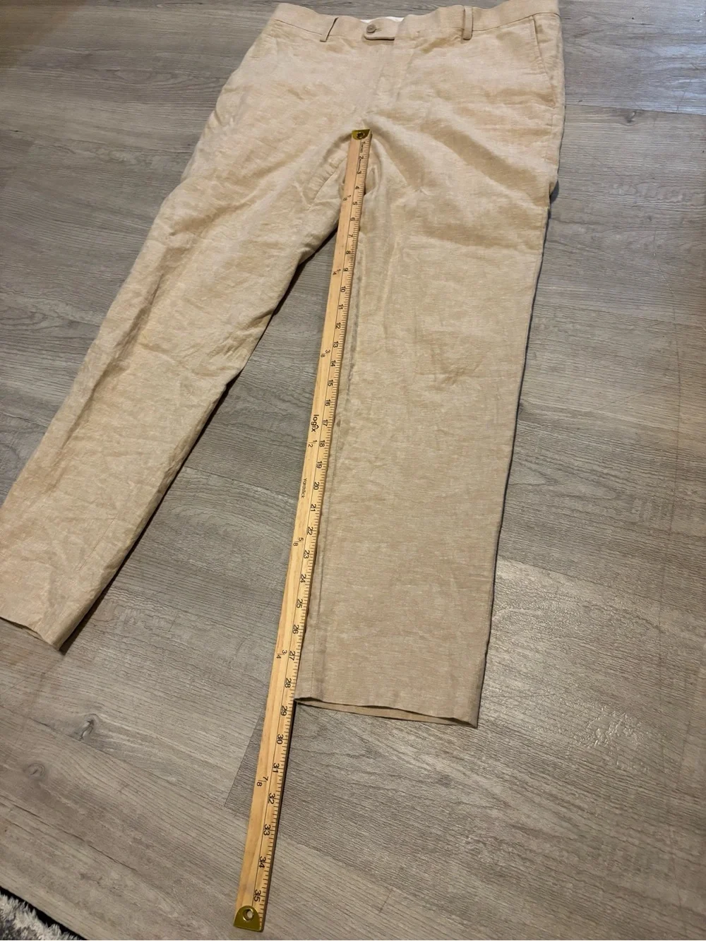 Joseph Abound Linen Blend Pants Mens 34 Coast Beach Vacation Yacht Nautical Boat